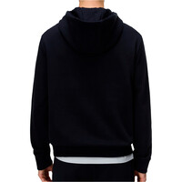 Napapijri sudadera hombre BALIS H SUM NEGRO vista trasera