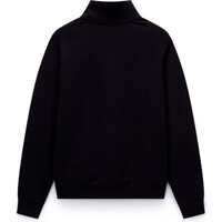 Napapijri sudadera hombre SMALL BOX NEGRO vista trasera