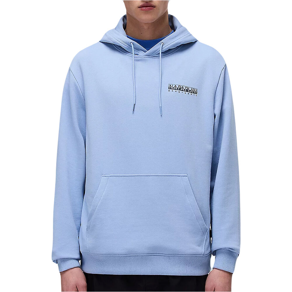 Napapijri sudadera hombre SOVANA AZUL vista frontal