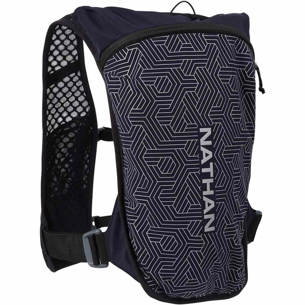 Nathan varios running Hypernight Quick Start 3 4L NEGRO vista frontal