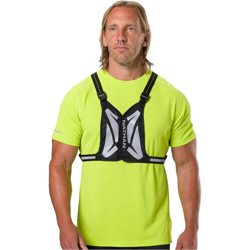 NATHAN CHALECO SEGURIDAD LASER LIGHT WEB negro