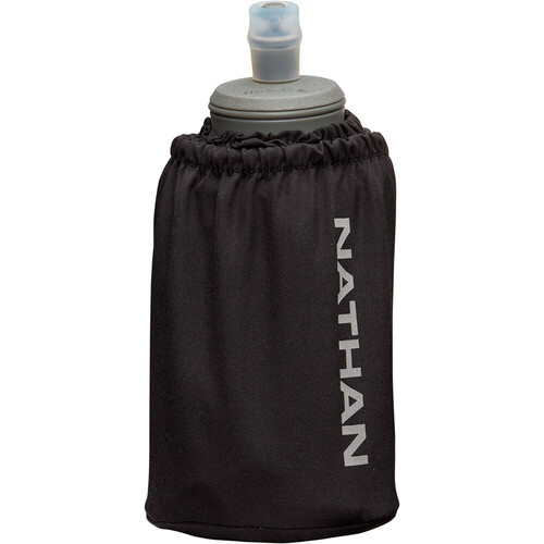 NATHAN PINNACLE 18OZ SOFT FLASK negro