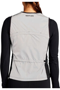 Nathan varios running Wm's Hyper Reflective Vest GRIS 01