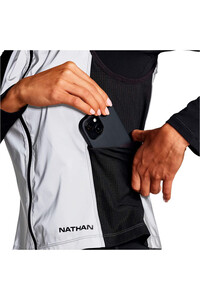 Nathan varios running Wm's Hyper Reflective Vest GRIS 02