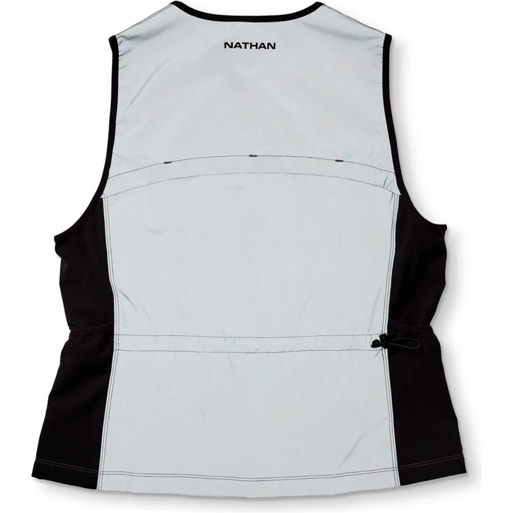 Nathan varios running Wm's Hyper Reflective Vest GRIS 04
