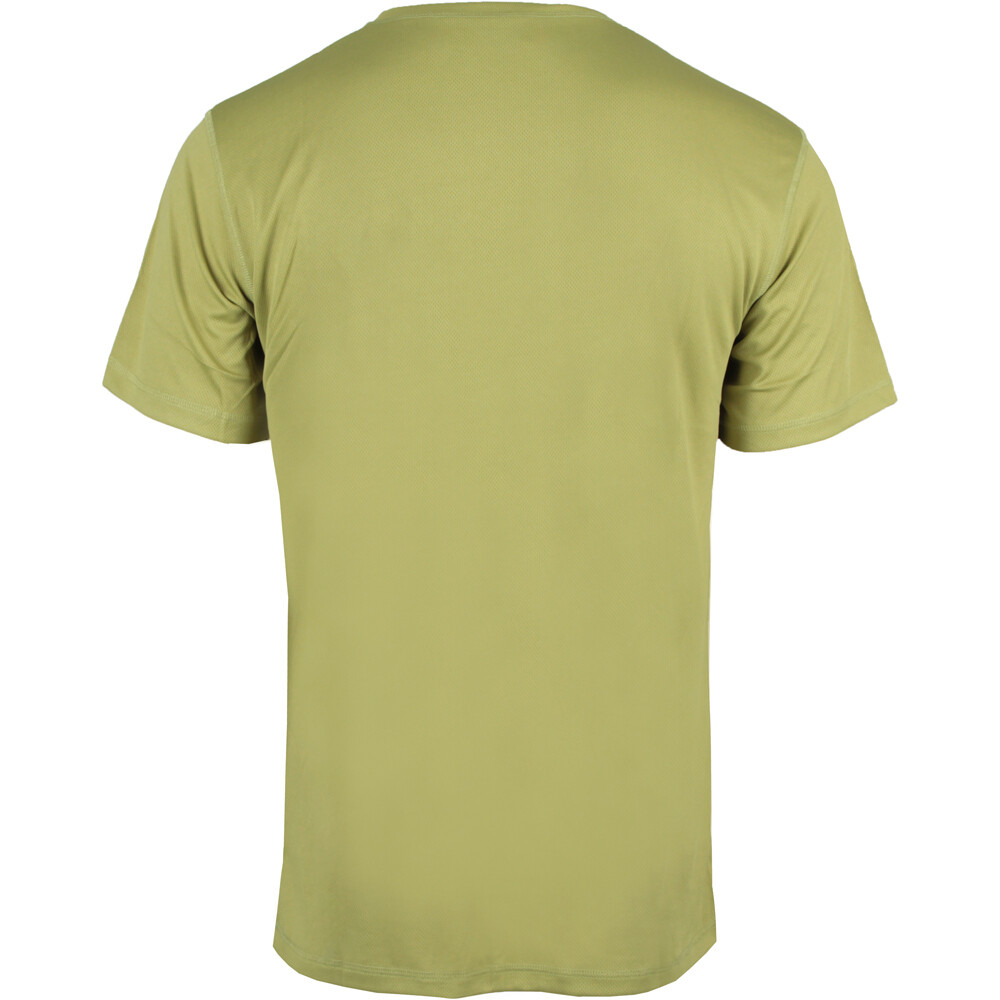 Neak Peak camiseta montaña manga corta hombre FRANCISCO II VERDE vista trasera