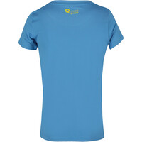 Neak Peak camiseta montaña manga corta niño ALMOS AZUL vista trasera