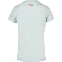 Neak Peak camiseta montaña manga corta niño AMOSE AZUL vista trasera