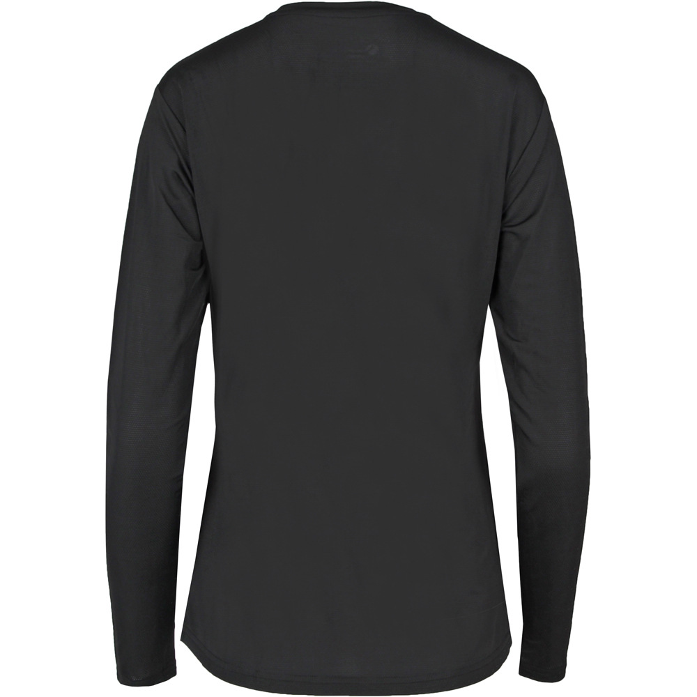 Neak Peak camiseta montaña manga larga mujer POLPA AZUL vista trasera