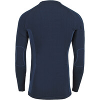 Neak Peak camiseta térmica manga larga hombre DELTAN AZUL vista trasera