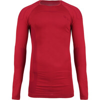 Neak Peak camiseta térmica manga larga hombre DELTAN ROJO vista frontal