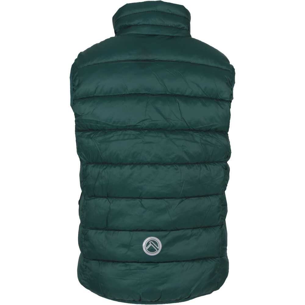 Neak Peak chaleco outdoor niño GONZO VERDE vista trasera