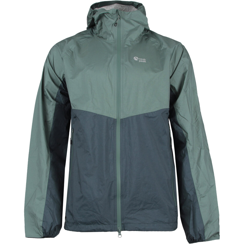 Neak Peak chaqueta impermeable hombre RUBEN AZUL vista frontal