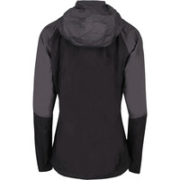 Neak Peak chaqueta impermeable mujer RUBENA NEGRO vista trasera