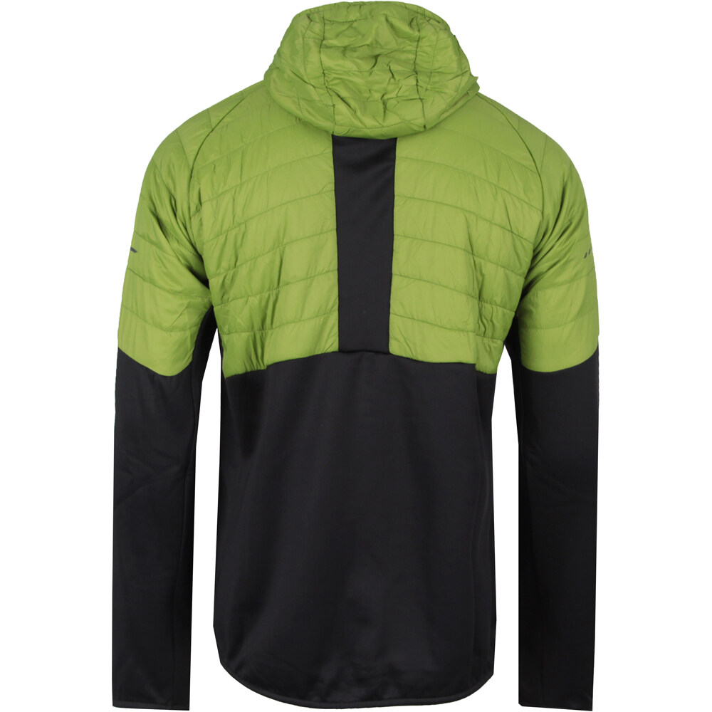 Neak Peak chaqueta outdoor hombre IAGO VERDE vista trasera