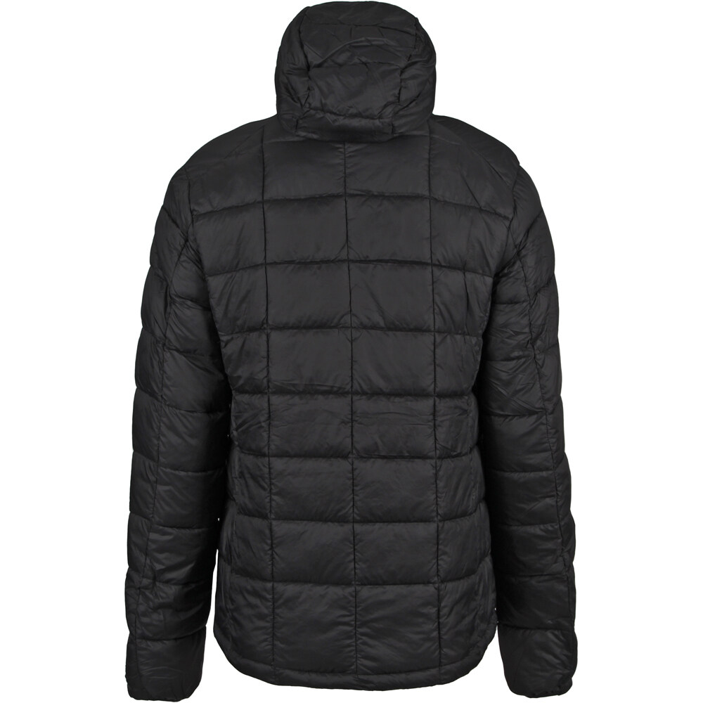 Neak Peak chaqueta outdoor hombre MARQUE NEGRO vista trasera