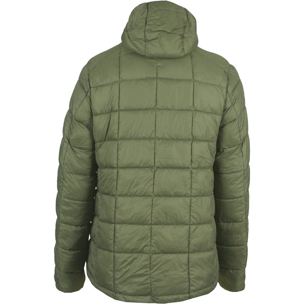 Neak Peak chaqueta outdoor hombre MARQUE VERDE vista trasera