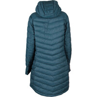 Neak Peak chaqueta outdoor mujer VALERIA 2 AZUL vista trasera