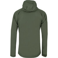 Neak Peak chaqueta softshell hombre BRADY VERDE vista trasera