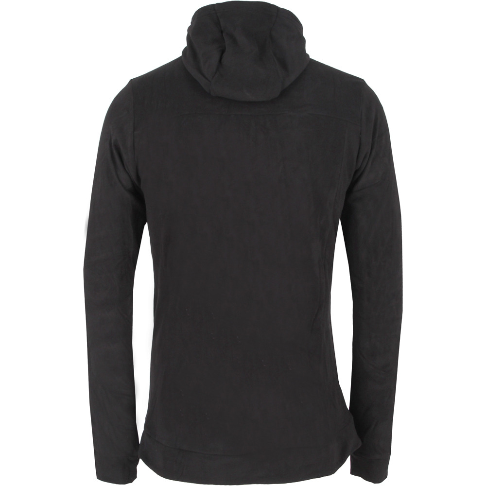Neak Peak forro polar hombre ROBERTO NEGRO vista trasera