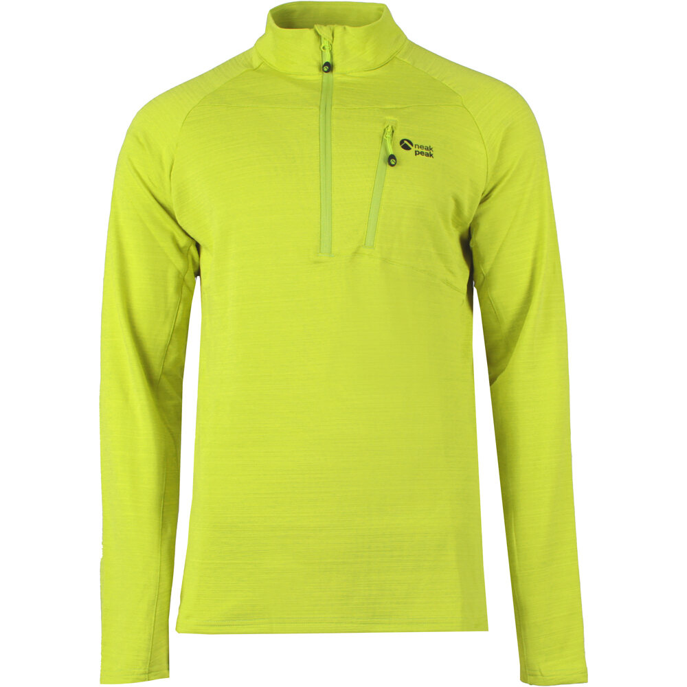 Neak Peak forro polar hombre TOMER VERDE vista frontal