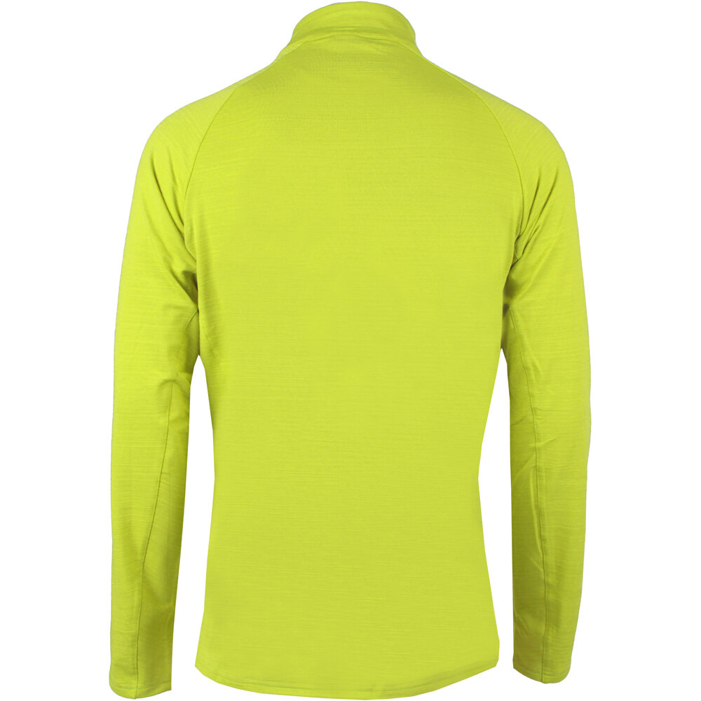 Neak Peak forro polar hombre TOMER VERDE vista trasera