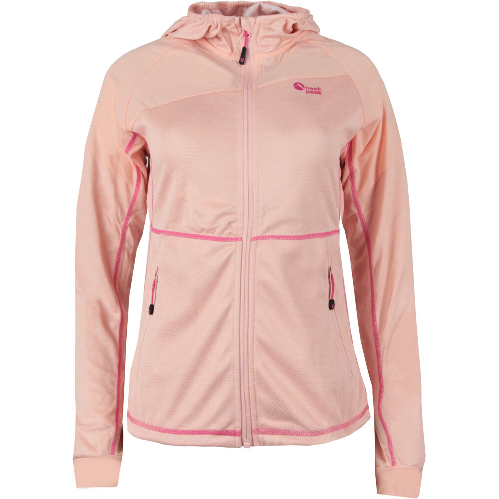 Neak Peak forro polar mujer MAYA ROSA vista frontal