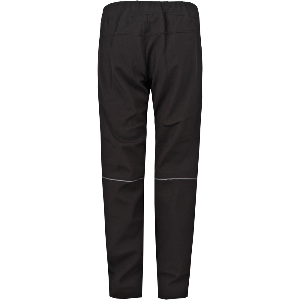 Neak Peak pantalón montaña niño GORKA NEGRO vista trasera