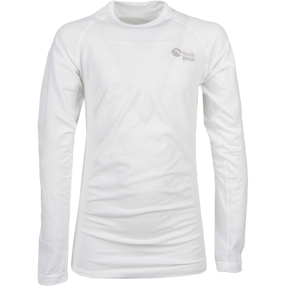 Neak Peak ropa térmica niño DELTAN USF BLANCO vista frontal