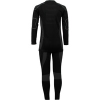 Neak Peak ropa térmica niño DELTANI NEGRO vista trasera