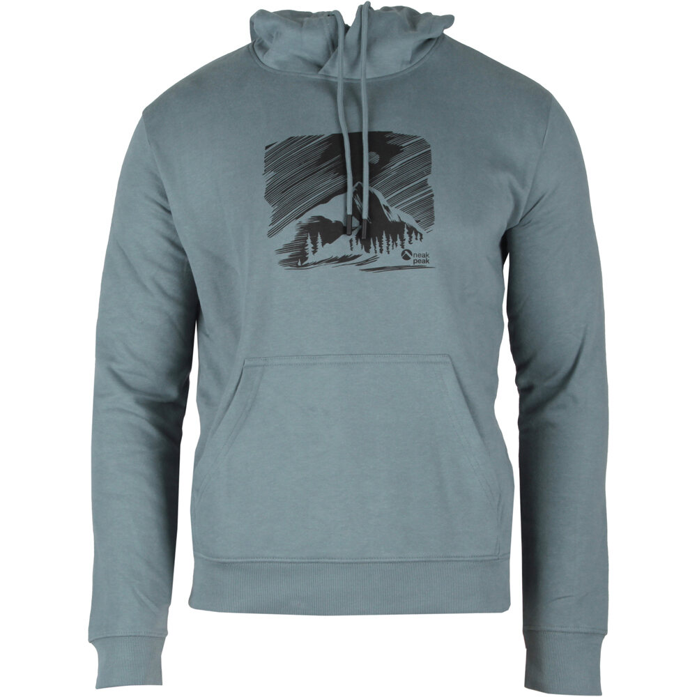 Neak Peak Sudaderas Montaña Hombre VICTOR VERDE vista frontal