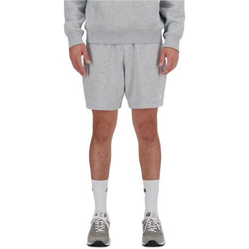 New Balance bermudas hombre FRENCH TERRY GRIS
