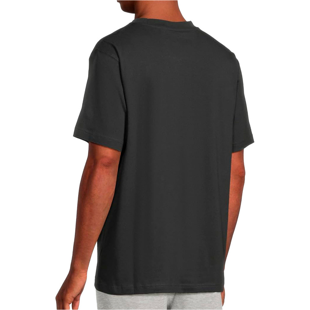 New Balance camiseta manga corta hombre SPORT ESSENTIALS NEGRO vista trasera