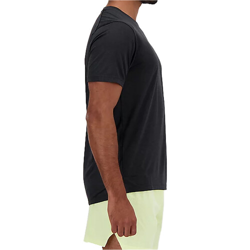 New Balance camiseta técnica manga corta hombre ATHLETICS RUN NEGRO