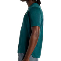 New Balance camiseta técnica manga corta hombre Athletics T-Shirt VERDE vista detalle
