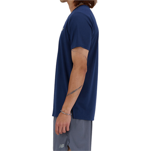 NEW BALANCE RUN T-SHIRT azul