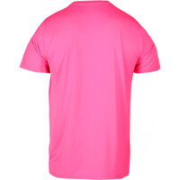 New Balance camiseta técnica manga corta hombre SPORT ESSENTIALS ROSA vista trasera