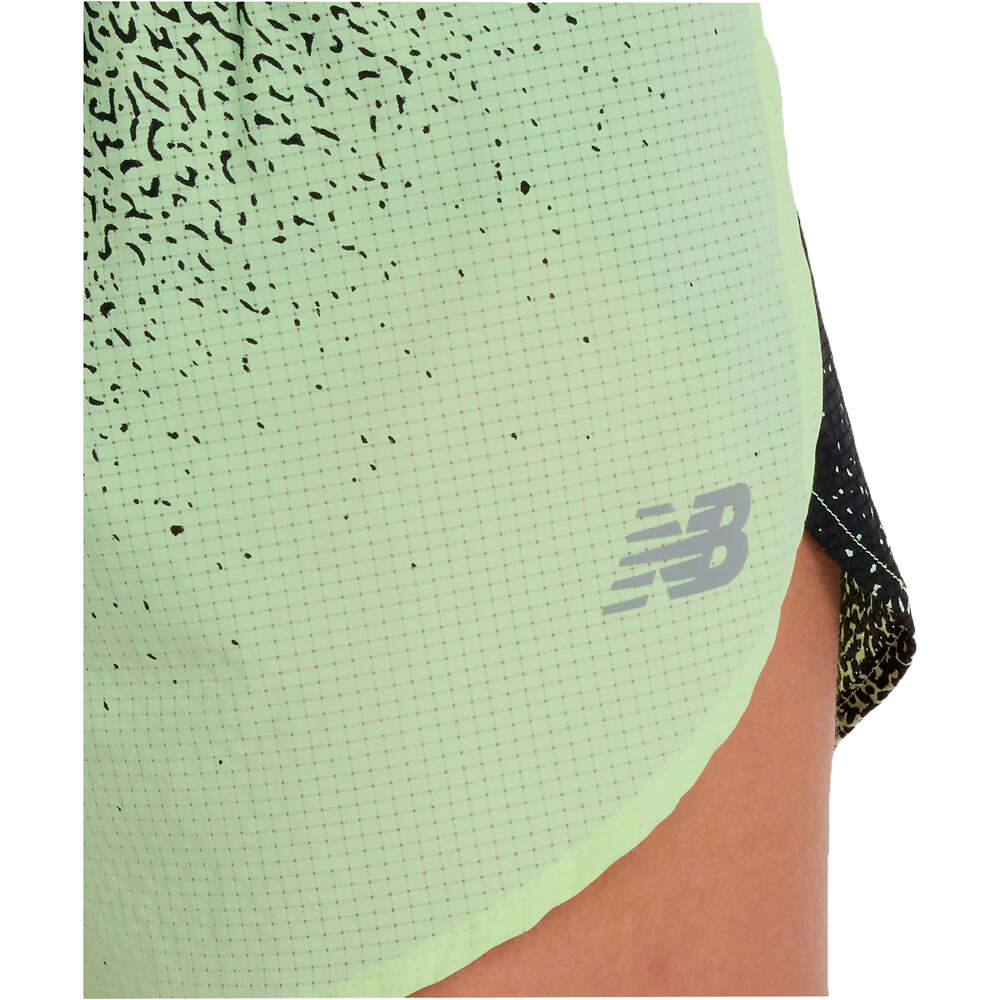 New Balance pantalón running mujer RC ULTRA LIGHT PRINTED 3 VERDE 03