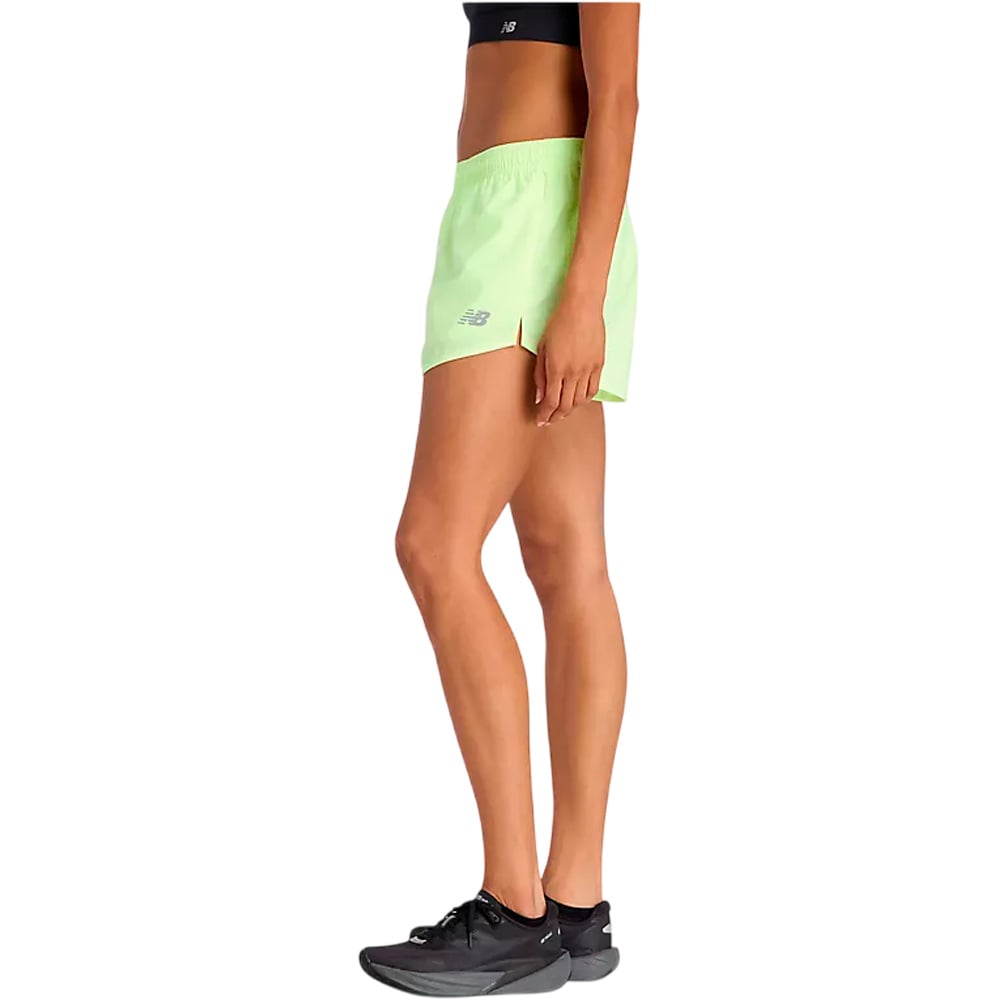 New Balance pantalón running mujer SPORT ESSENTIALS VERDE vista detalle
