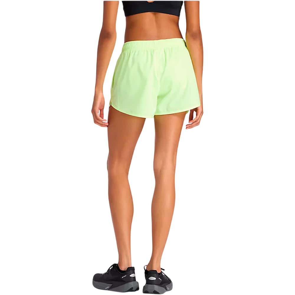 New Balance pantalón running mujer SPORT ESSENTIALS VERDE vista trasera