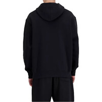 New Balance sudadera hombre SPORT ESSENTIALS LOGO NEGRO vista trasera