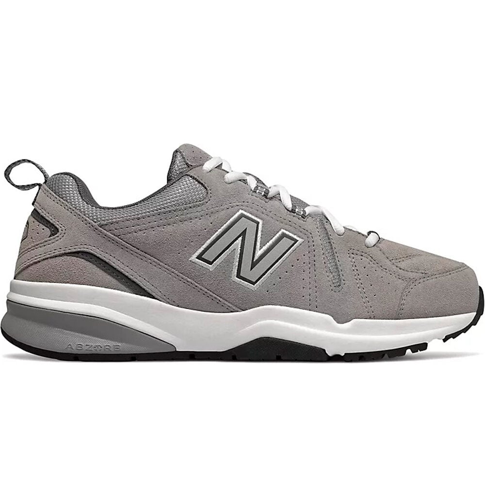 New Balance zapatilla indoor hombre 608v5 GRIS lateral exterior