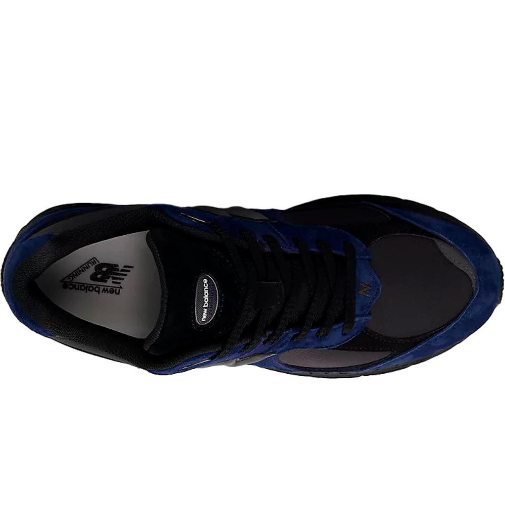 New Balance zapatilla moda hombre 2002R AZUL vista superior