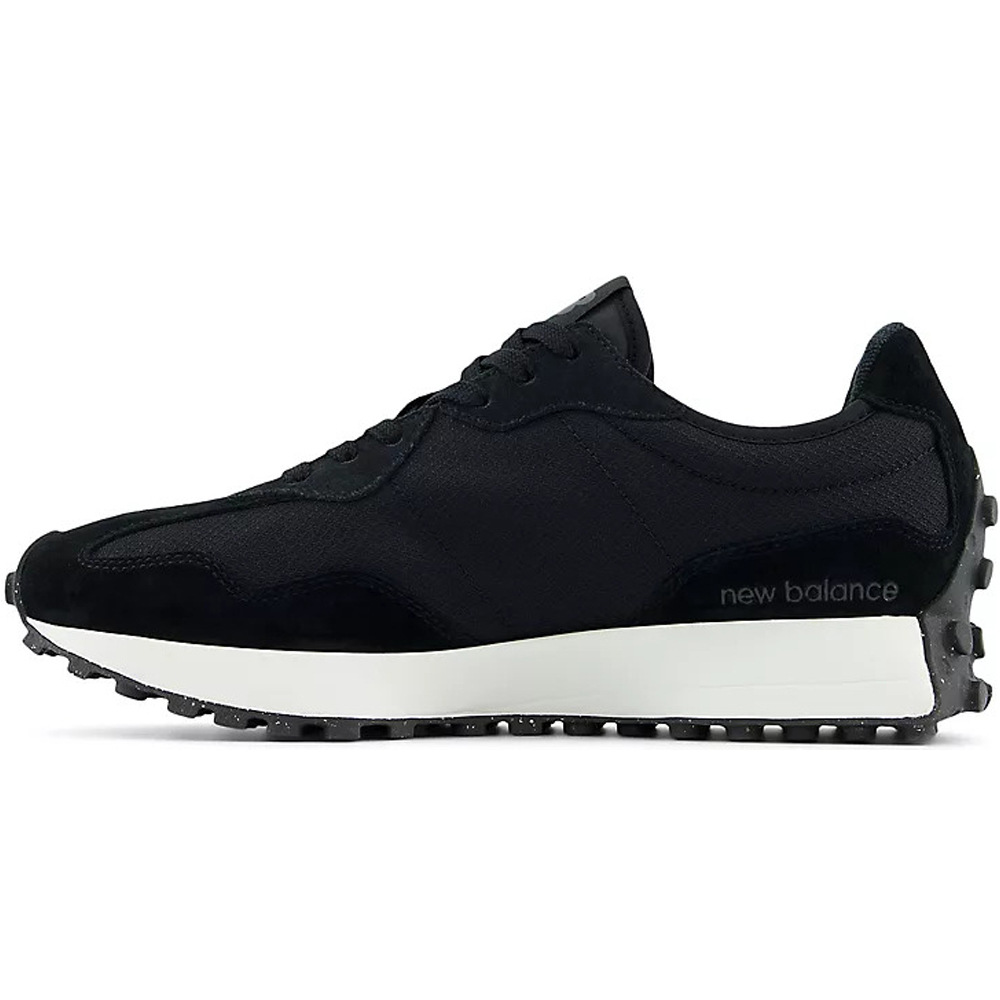 New Balance zapatilla moda hombre 327 NEGRO lateral interior
