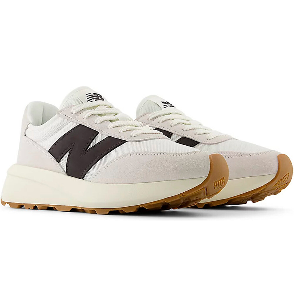 New Balance zapatilla moda hombre 370 BLANCO lateral interior