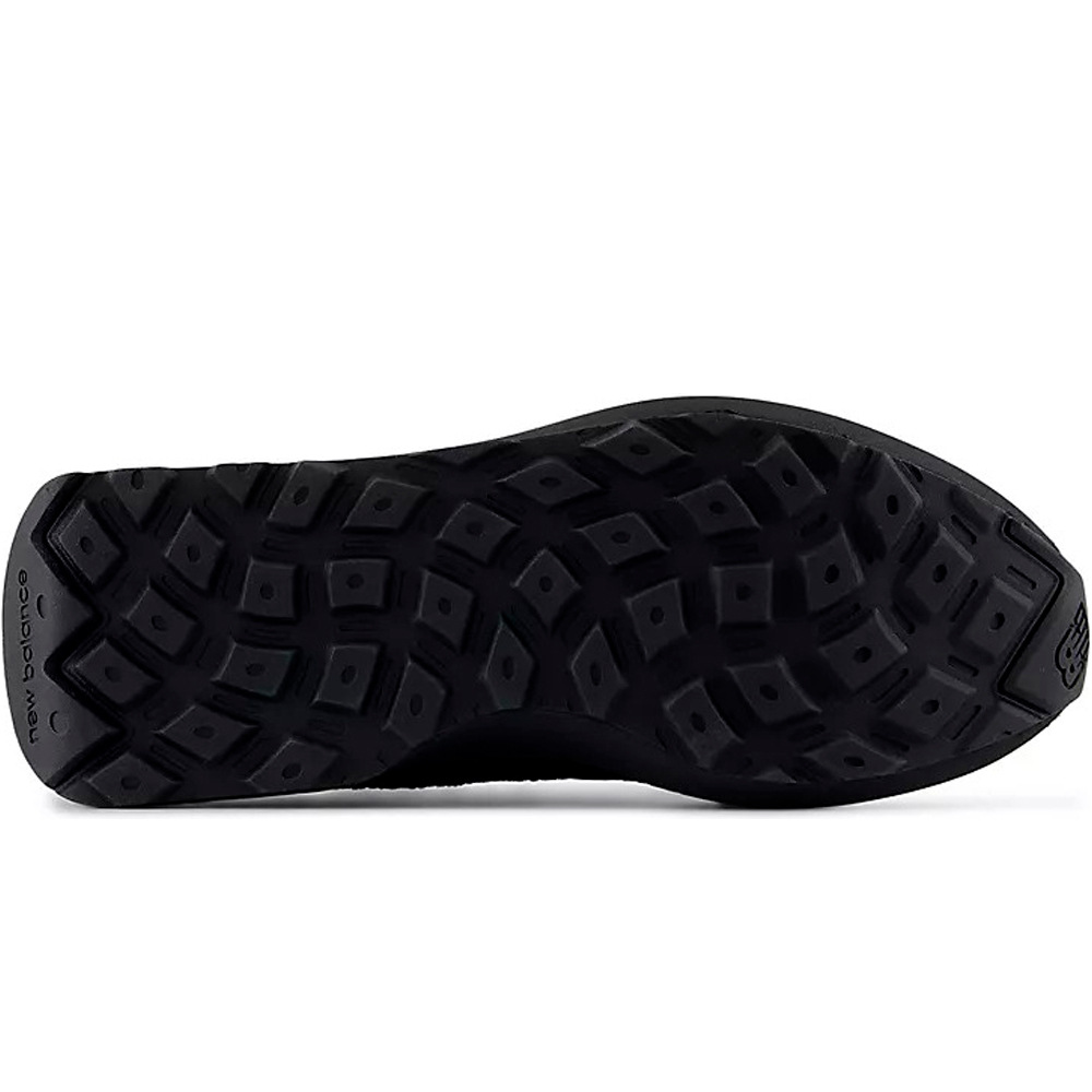 New Balance zapatilla moda hombre 370 NEGRO vista trasera