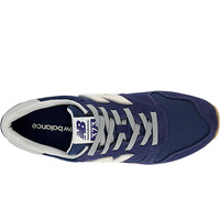 New Balance zapatilla moda hombre 373 AZUL vista superior