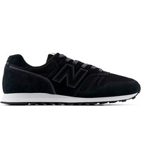 New Balance zapatilla moda hombre 373 NEGRO lateral exterior
