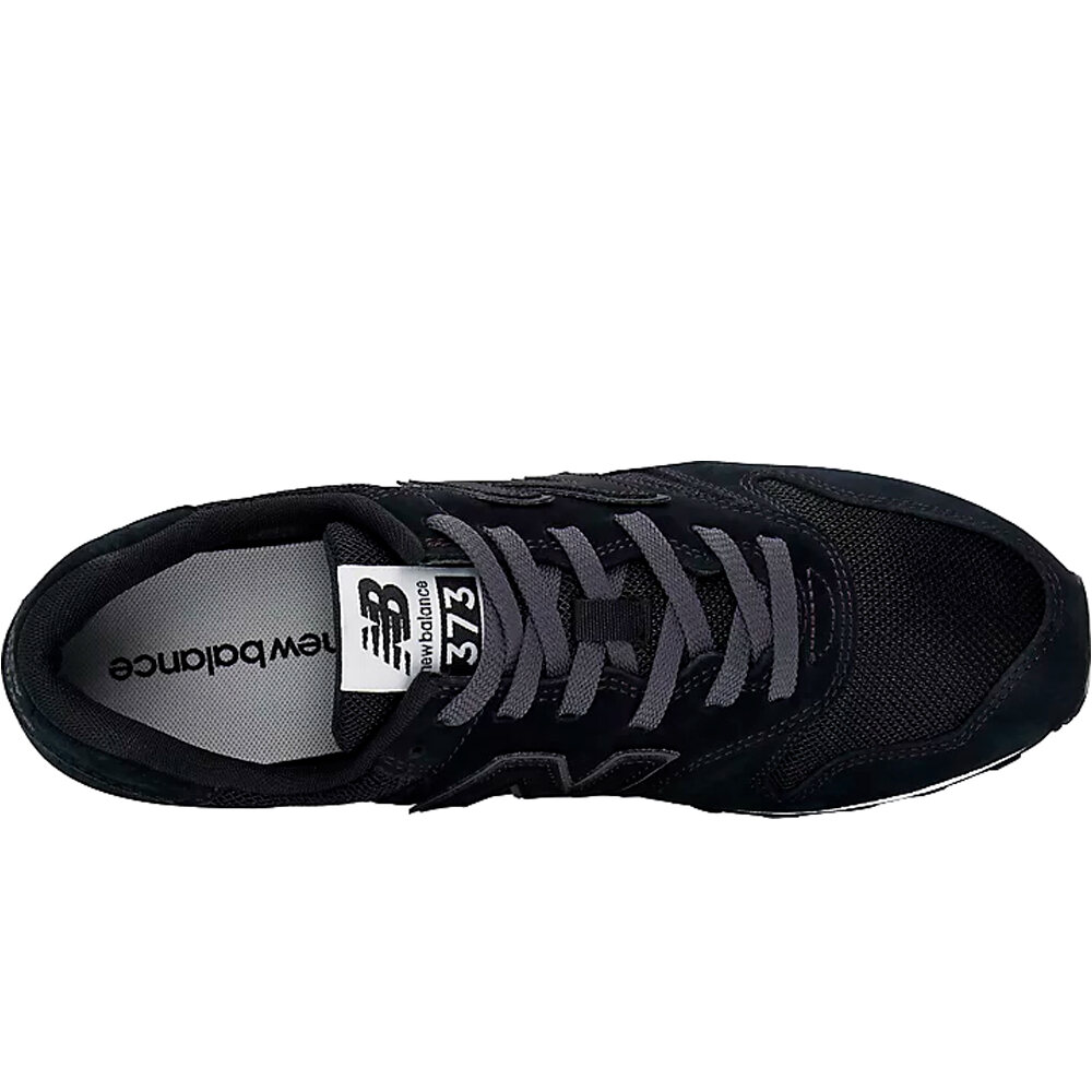 New Balance zapatilla moda hombre 373 NEGRO vista superior