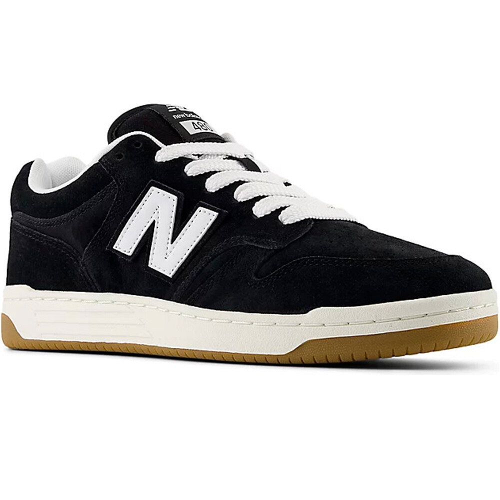 New Balance zapatilla moda hombre 480 NEGRO lateral interior